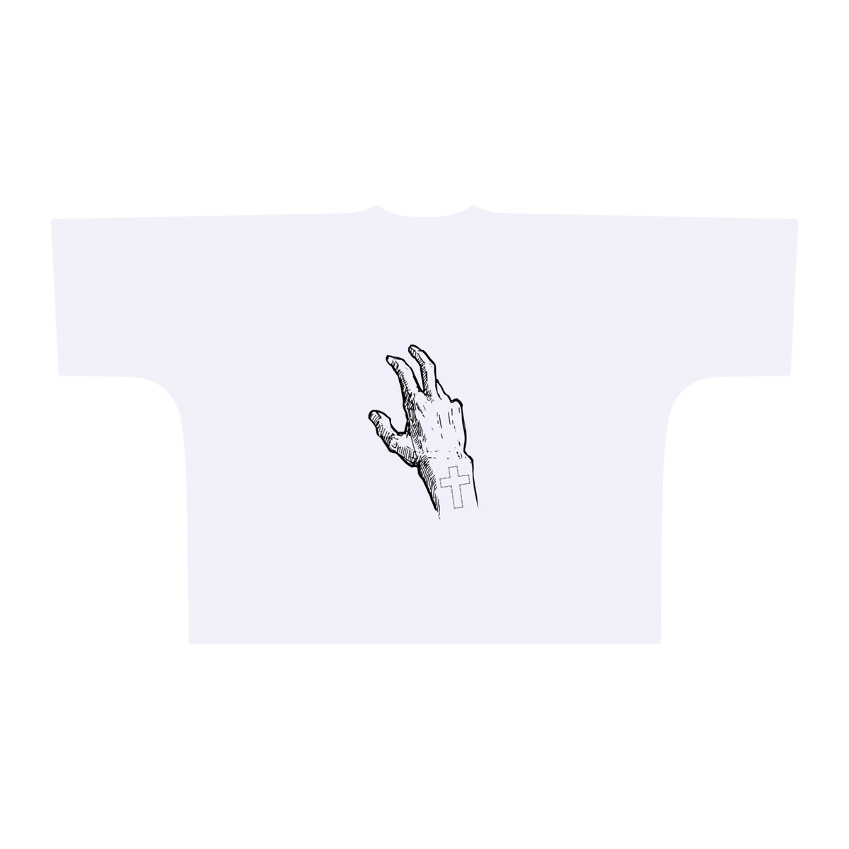 "HAND OF DOOM" Boxy T-Shirt